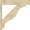Ekena Millwork Funston Block Rough Sawn Outlooker, Douglas Fir, 8"W x 42"D x 42"H OUT08X42X42FST05RDF - alternate 3